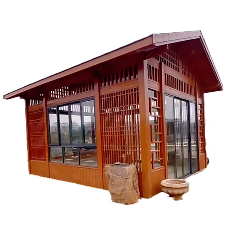 Japanese Tea - Outdoor antique garden villa tea room