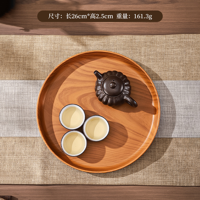 1PC Plastic Round Dessert Plat - огляд і ціна Japanese Snacks