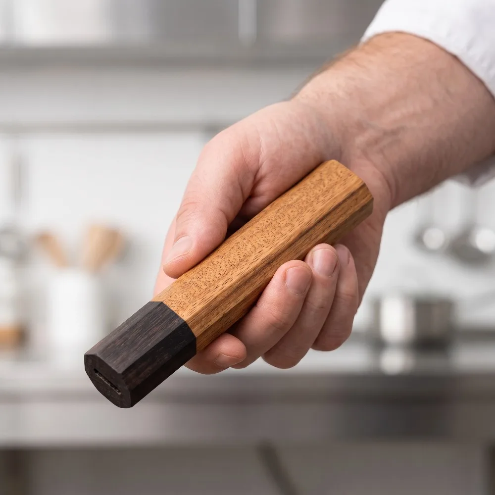 Solid Wood Octagonal Handle Bl - огляд і ціна Japanese Knife