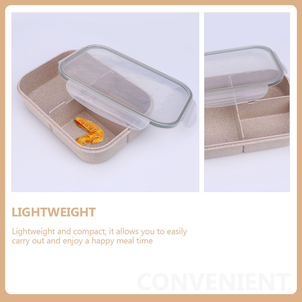 1Set Sustainable Wheat Straw S - огляд і ціна Bento Box