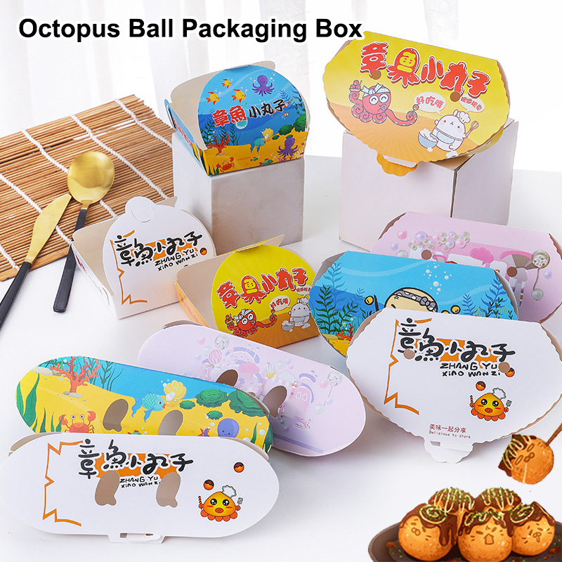 100Pcs Disposable Cartoon Octo - огляд і ціна Japanese Snacks