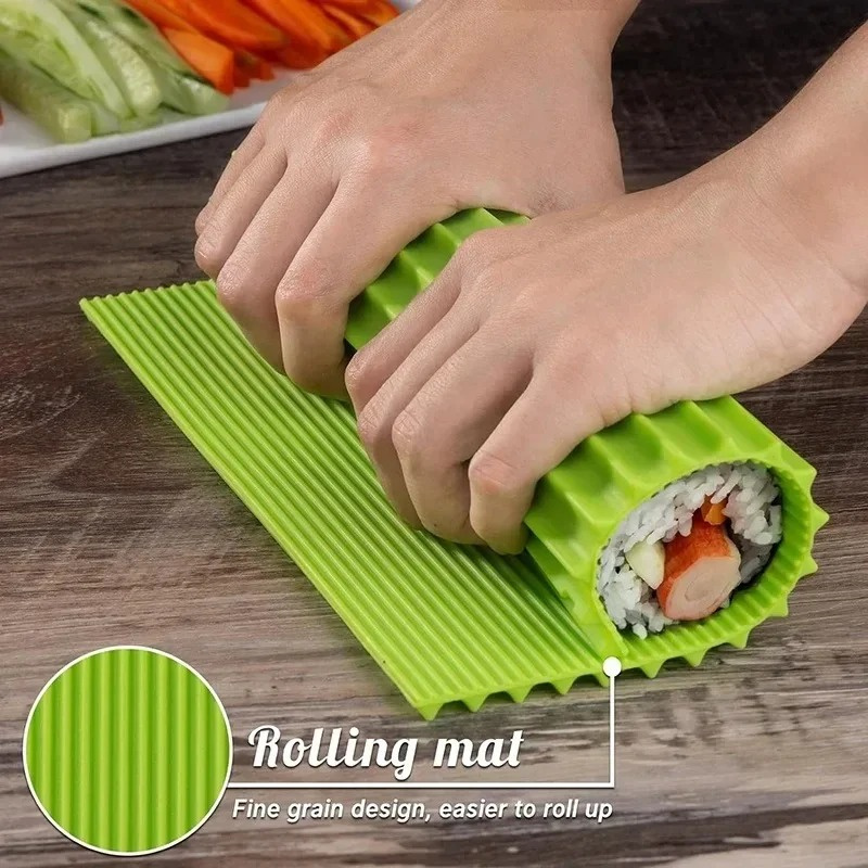 Reusable Silicone Sushi Roller - огляд і ціна Sushi Making Kit