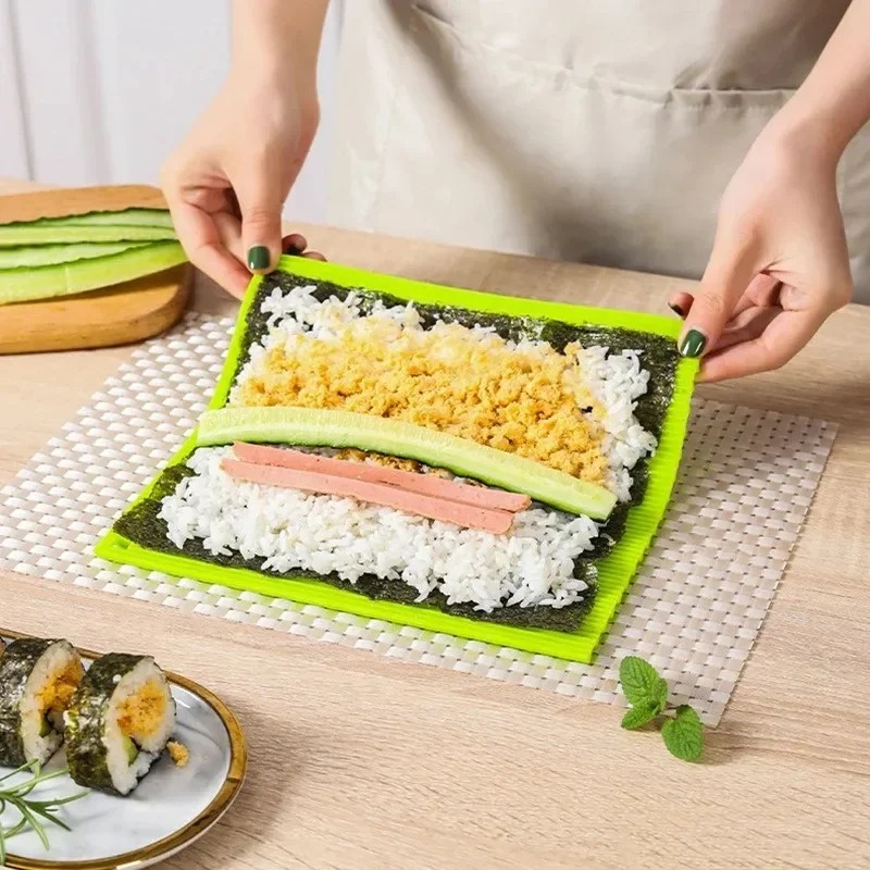 Reusable Silicone Sushi Roller - огляд і ціна Sushi Making Kit