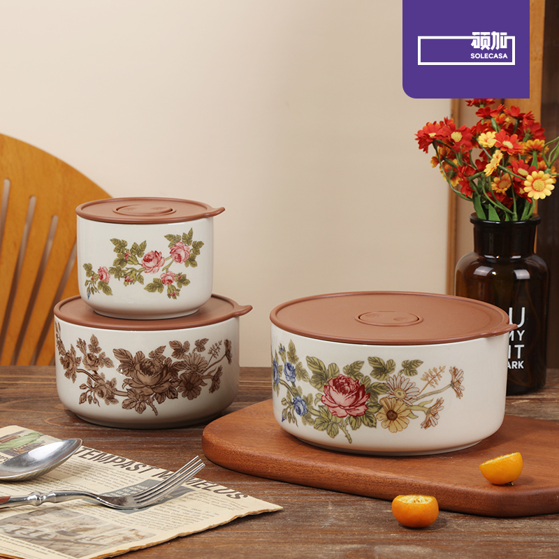 SOLECASA Elegant Rose Pattern  - огляд і ціна Bento Box