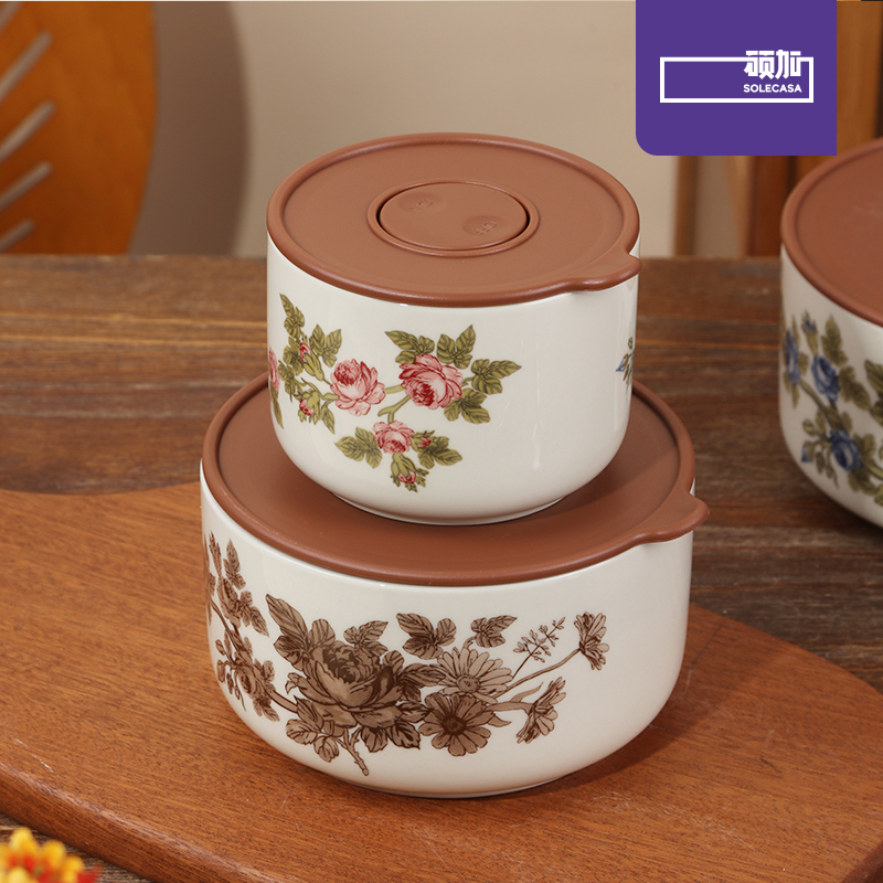 SOLECASA Elegant Rose Pattern  - огляд і ціна Bento Box
