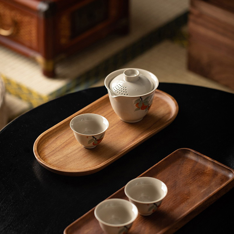 Tableware Solid Wood Food Tray - огляд і ціна Japanese Snacks