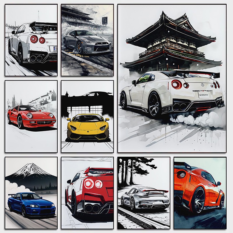 Japanese Style Supercar Wall A - огляд і ціна Japanese Luxury Lifestyle