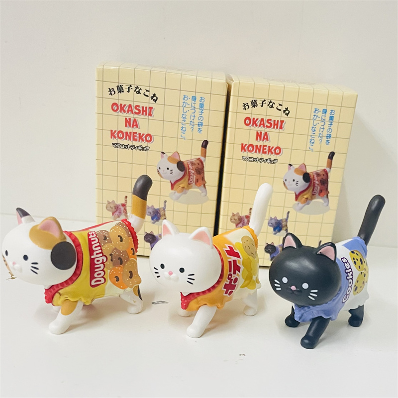 Cute Cat Blind Box Wearing Can - огляд і ціна Japanese Snacks
