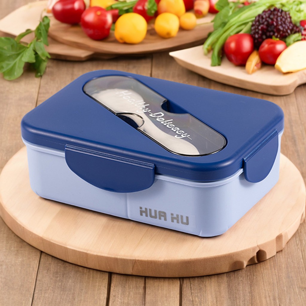 Student Lunch Box With Fork Pl - огляд і ціна Bento Box