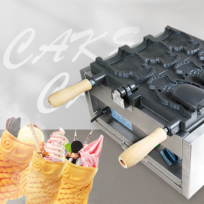 Commercial taiyaki machine 3-h - огляд і ціна Japanese Snacks