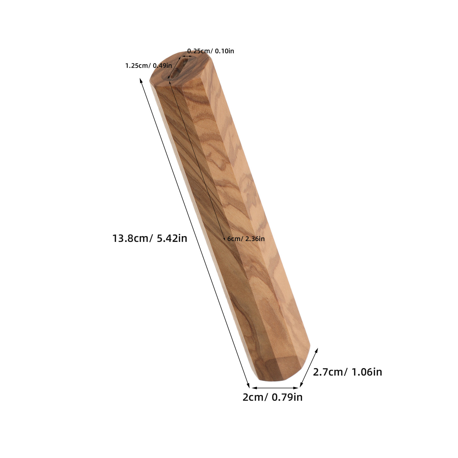 Octagonal Wooden Kitchen Knife - огляд і ціна Japanese Knife